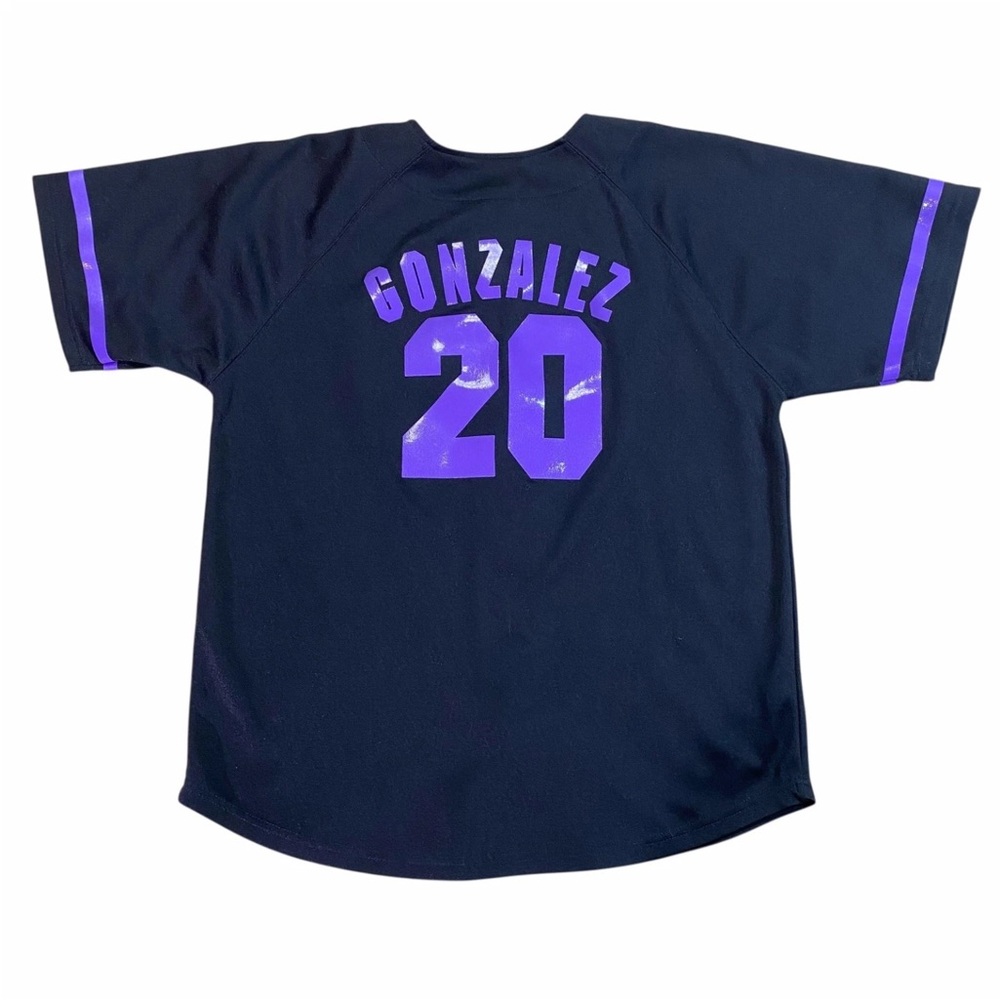 Kids Black and Purple Sports Jersey